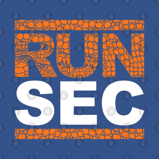 Run Sec Florida - On Blue Hoodie
