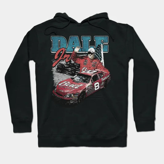 Dale Jr 8 Retro Racing Hoodie