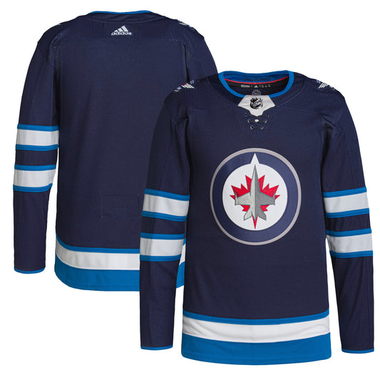 Winnipeg Jets Home Authentic Pro Jersey - Navy