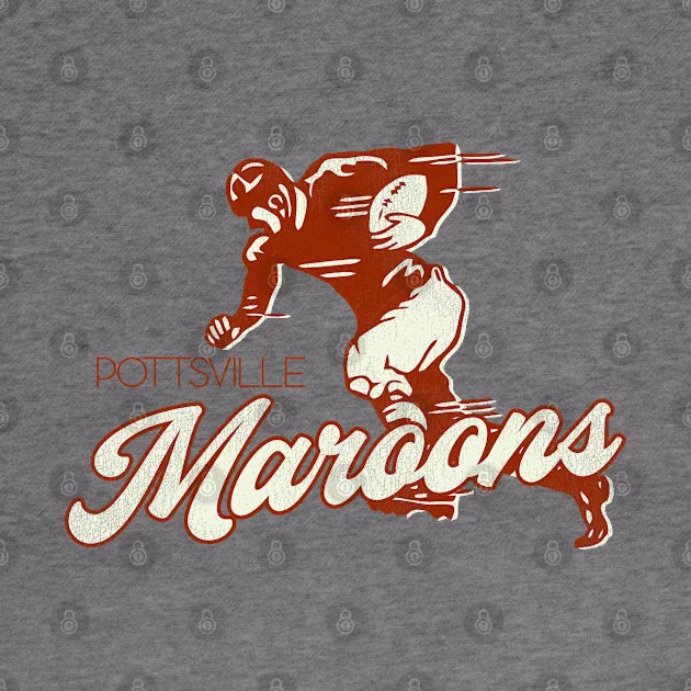 Defunct Pottsville Maroons Football Team Hoodie