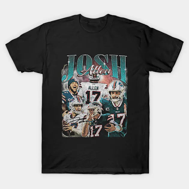Josh Allen 17 Vintage T-Shirt