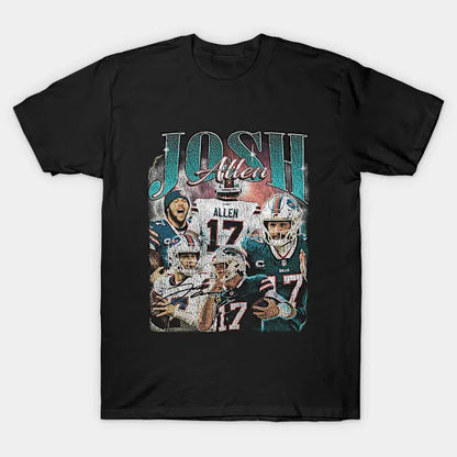 Josh Allen 17 Vintage T-Shirt