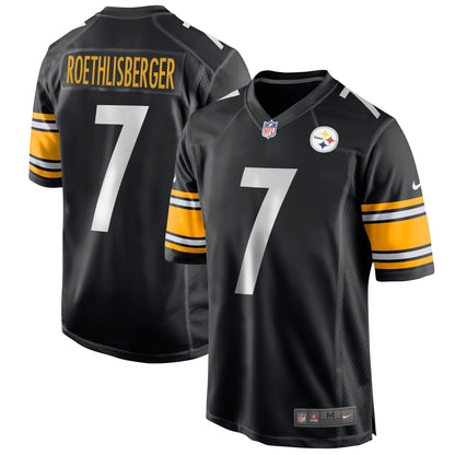 Ben Roethlisberger Pittsburgh Steelers Team Game Jersey - Black