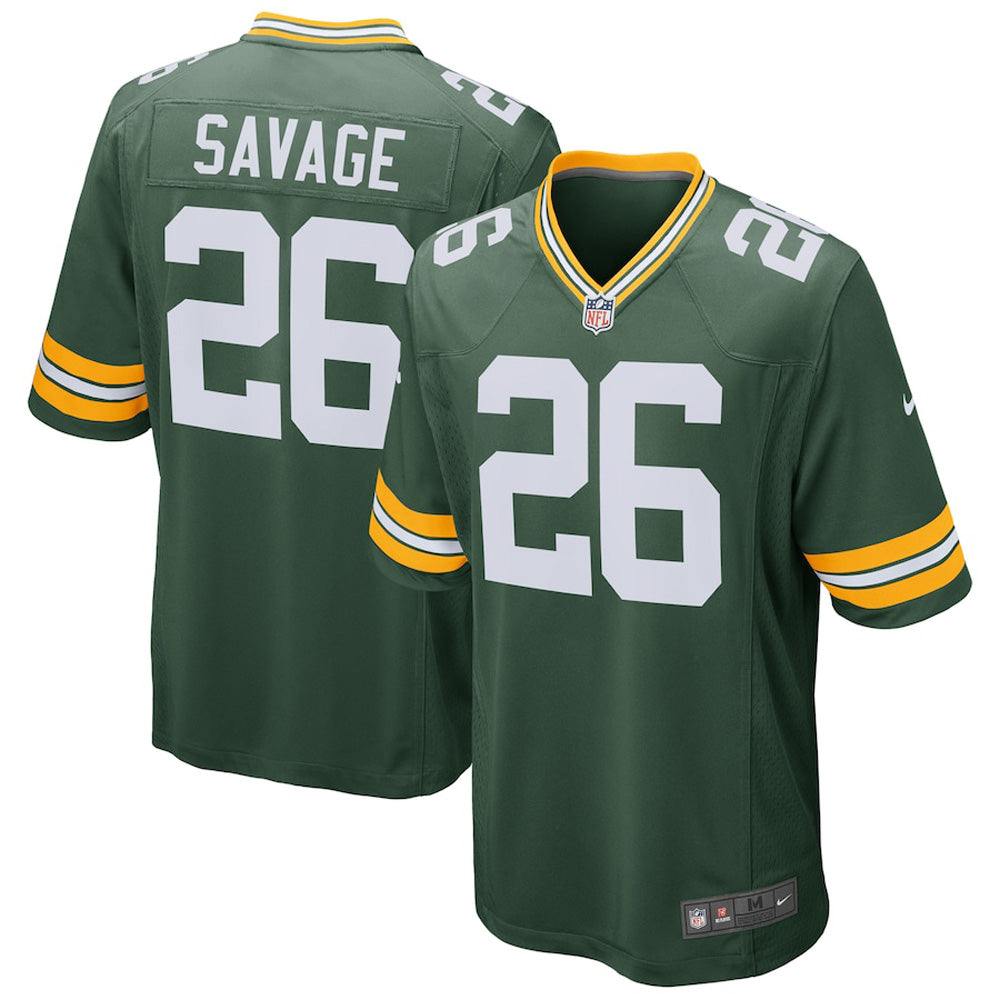 Men's Green Bay Packers Darnell Savage Game Jersey - Green