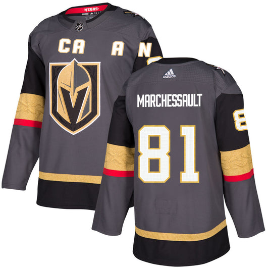 Jonathan Marchessault Vegas Golden Knights Alternate Authentic Jersey - Gray