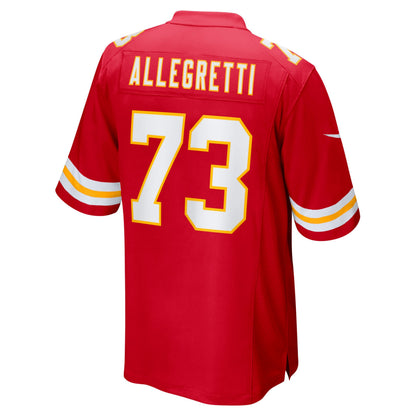 Nick Allegretti Kansas City Chiefs Game Jersey - Red