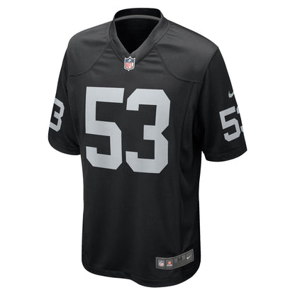 Isaac Darkangelo Las Vegas Raiders Team Game Jersey - ?Black