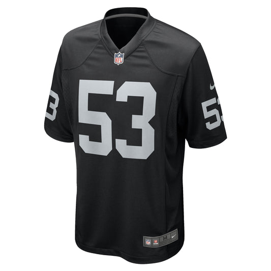 Isaac Darkangelo Las Vegas Raiders Team Game Jersey - ?Black