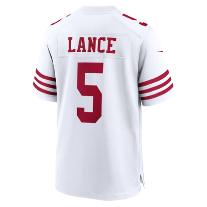Trey Lance San Francisco 49ers Player Game Jersey - White