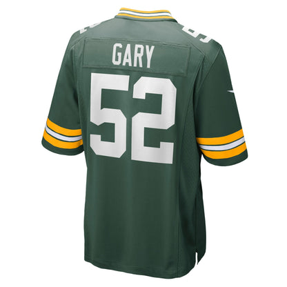 Rashan Gary Green Bay Packers Game Jersey - Green