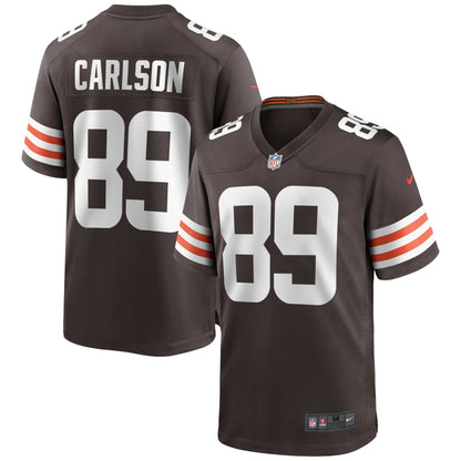Stephen Carlson Cleveland Browns Game Jersey - Brown