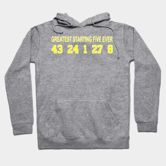 1979 Seattle Sonics Greatest Starting Five Hoodie