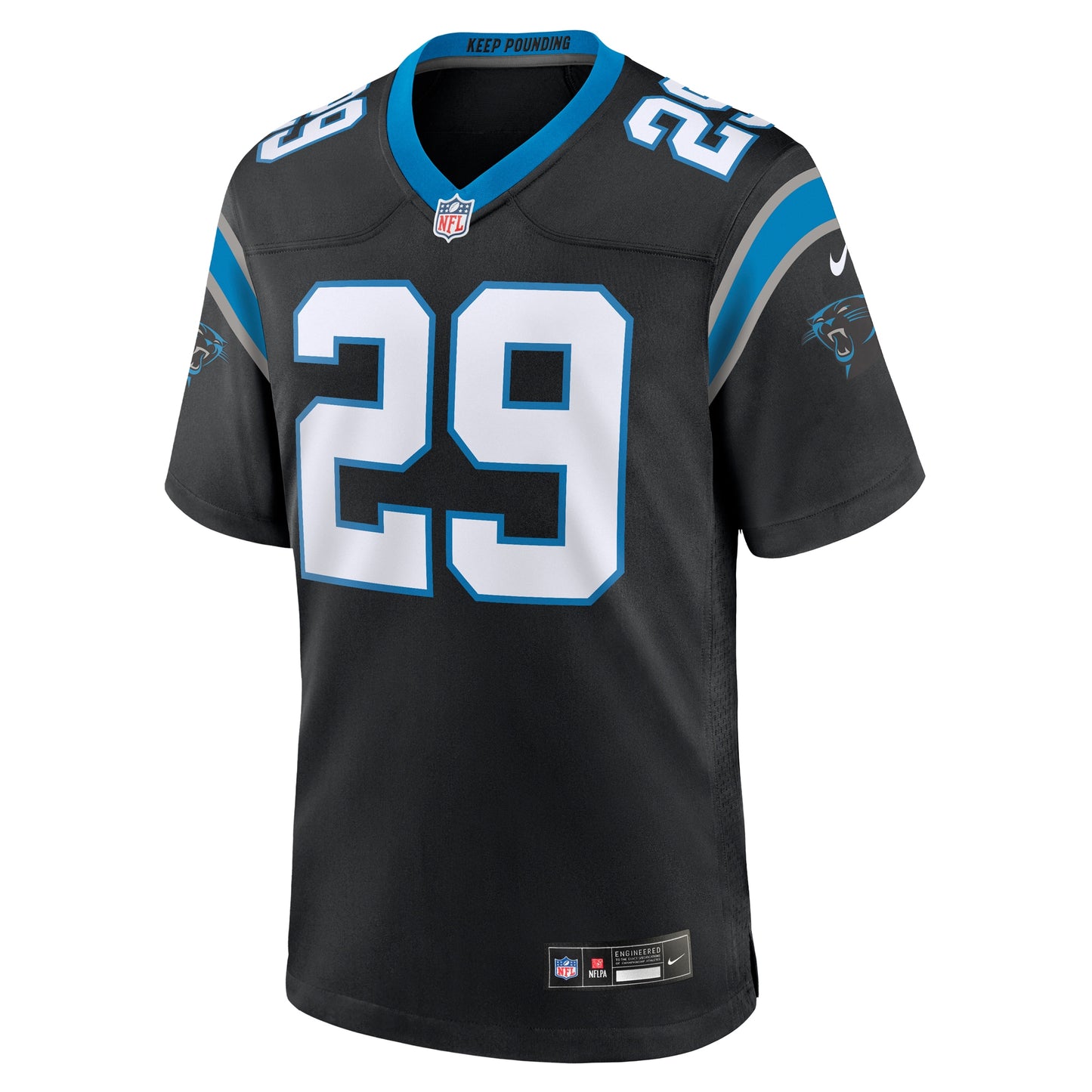 D'shawn Jamison Carolina Panthers Team Game Jersey - ?Black