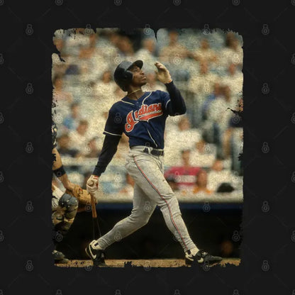 Kenny Lofton In Cleveland Guardians T-Shirt