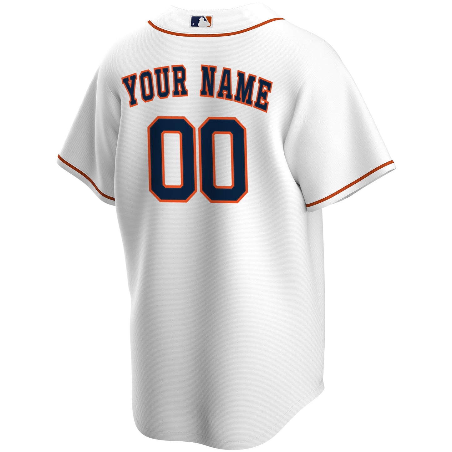 Houston Astros Home Replica Custom Jersey - White