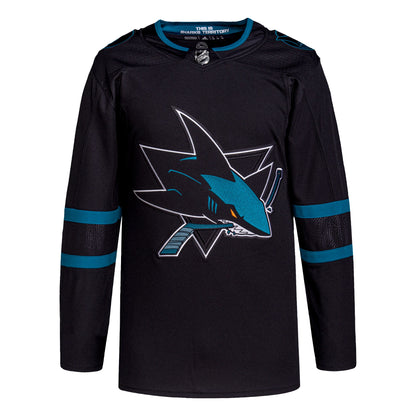 San Jose Sharks Alternate Primegreen Authentic Pro Jersey - Black