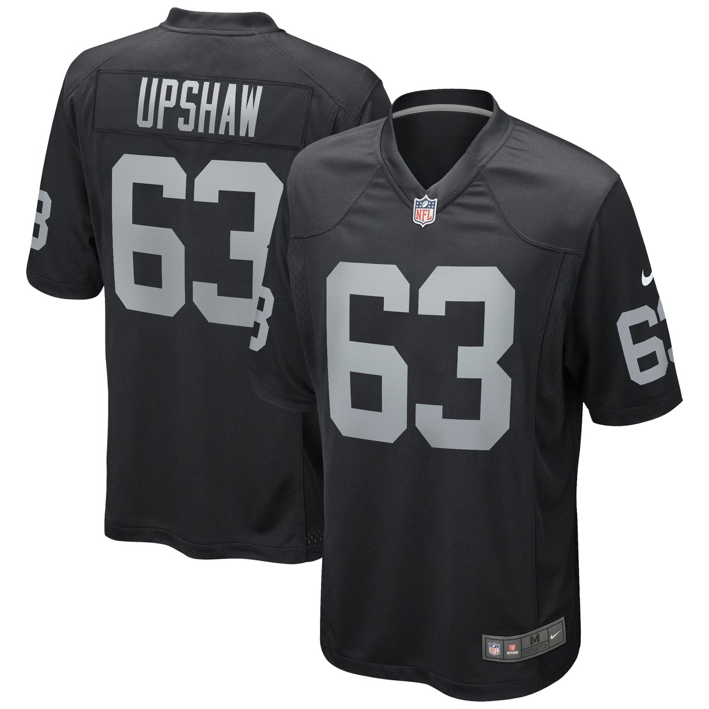 Gene Upshaw Las Vegas Raiders Game Retired Player Jersey - Black