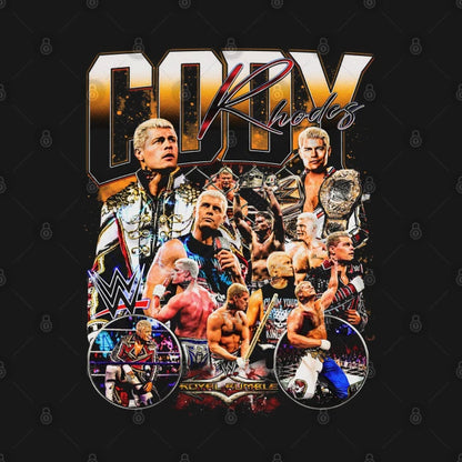 Cody Rhodes Retro Bootleg T-Shirt
