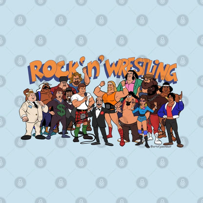 Rock N Wrestling T-Shirt