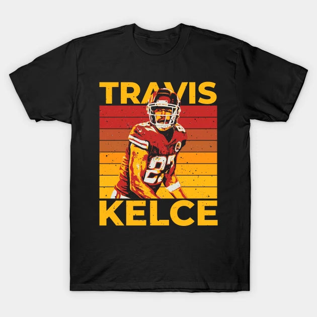 Travis Kelce Retro T-Shirt