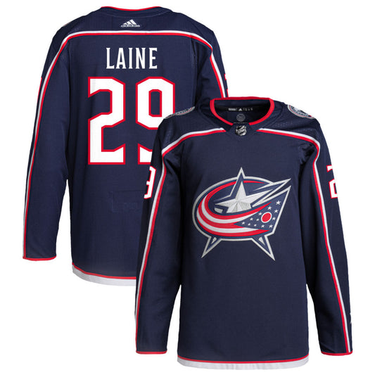 Patrik Laine Columbus Blue Jackets Home Primegreen Authentic Pro Jersey - Navy