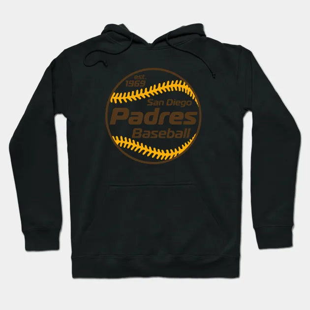 Padres 80S Retro Ball Hoodie