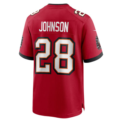 Cephus Johnson Tampa Bay Buccaneers Team Game Jersey - ?Red