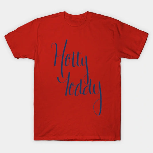 Hotty Toddy In Navy Blue T-Shirt