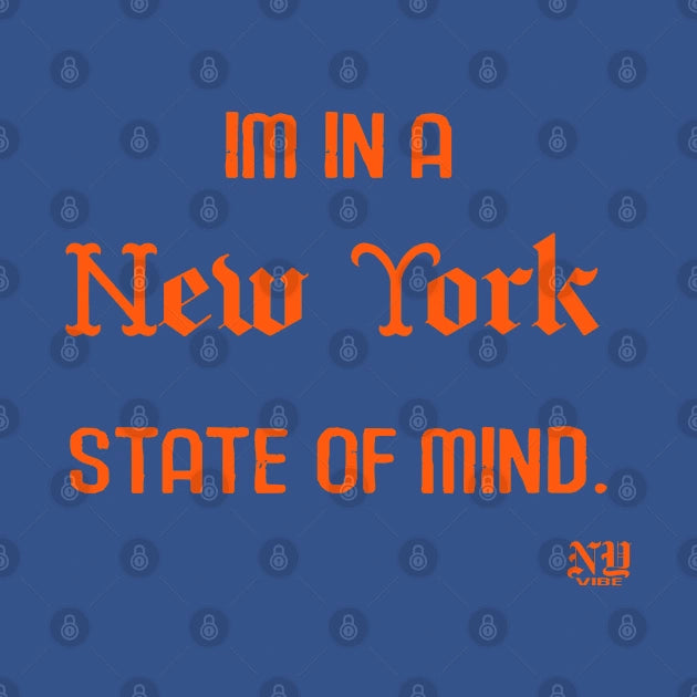 New York State Of A Mets Mind T-Shirt