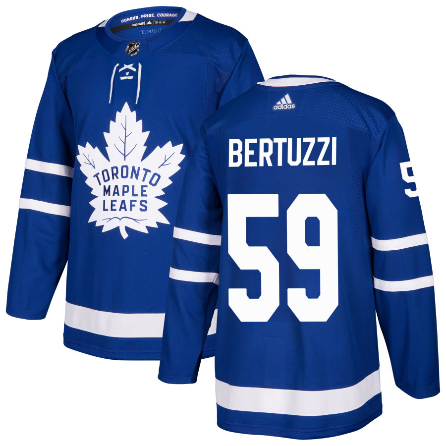 Tyler Bertuzzi Toronto Maple Leafs Authentic Jersey - Blue