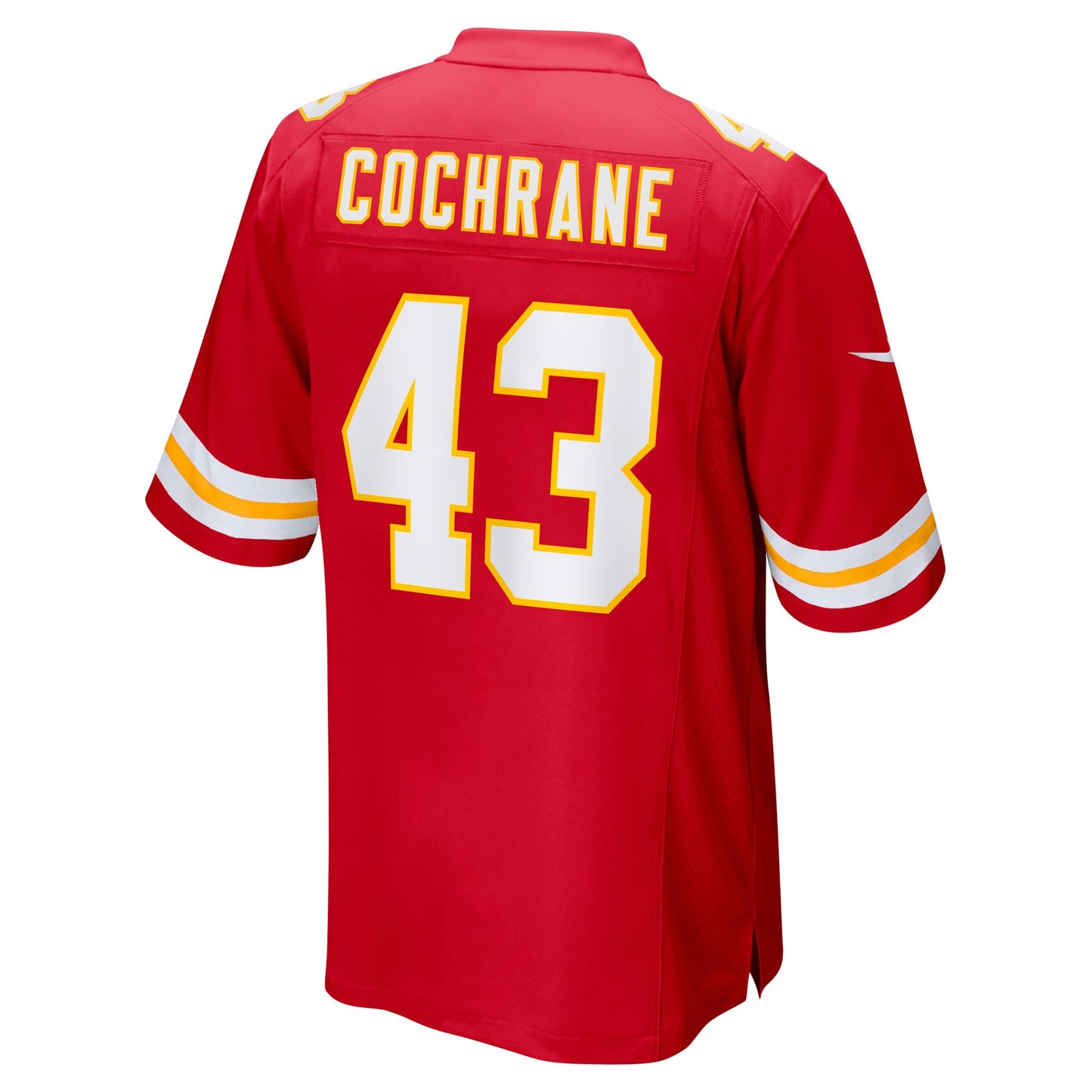 Jack Cochrane Kansas City Chiefs Game Player Jersey - Red