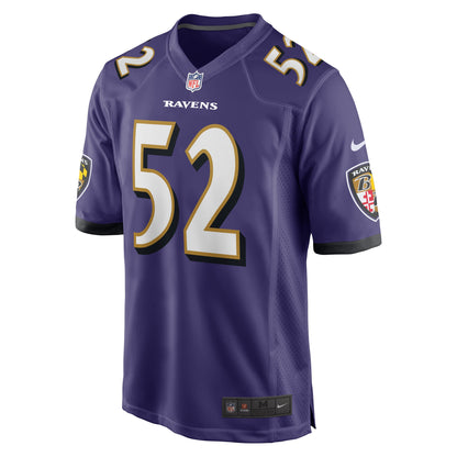 Ray Lewis Baltimore Ravens Retired Player Jersey - Purple