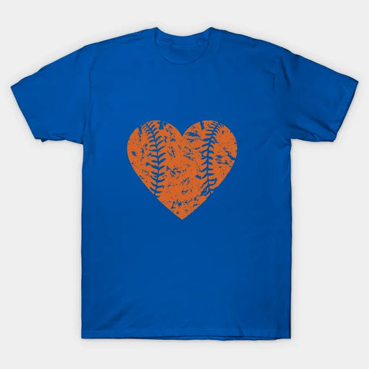 I Love Baseball (Orange) T-Shirt