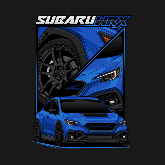 Vb Wrx In World Rally Blue T-Shirt