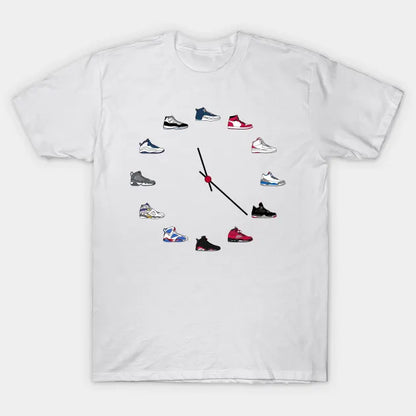 Jordan Sneaker Clock T-Shirt