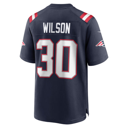 Mack Wilson New England Patriots Game Jersey - Navy