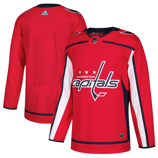 Washington Capitals Home Authentic Blank Jersey - Red