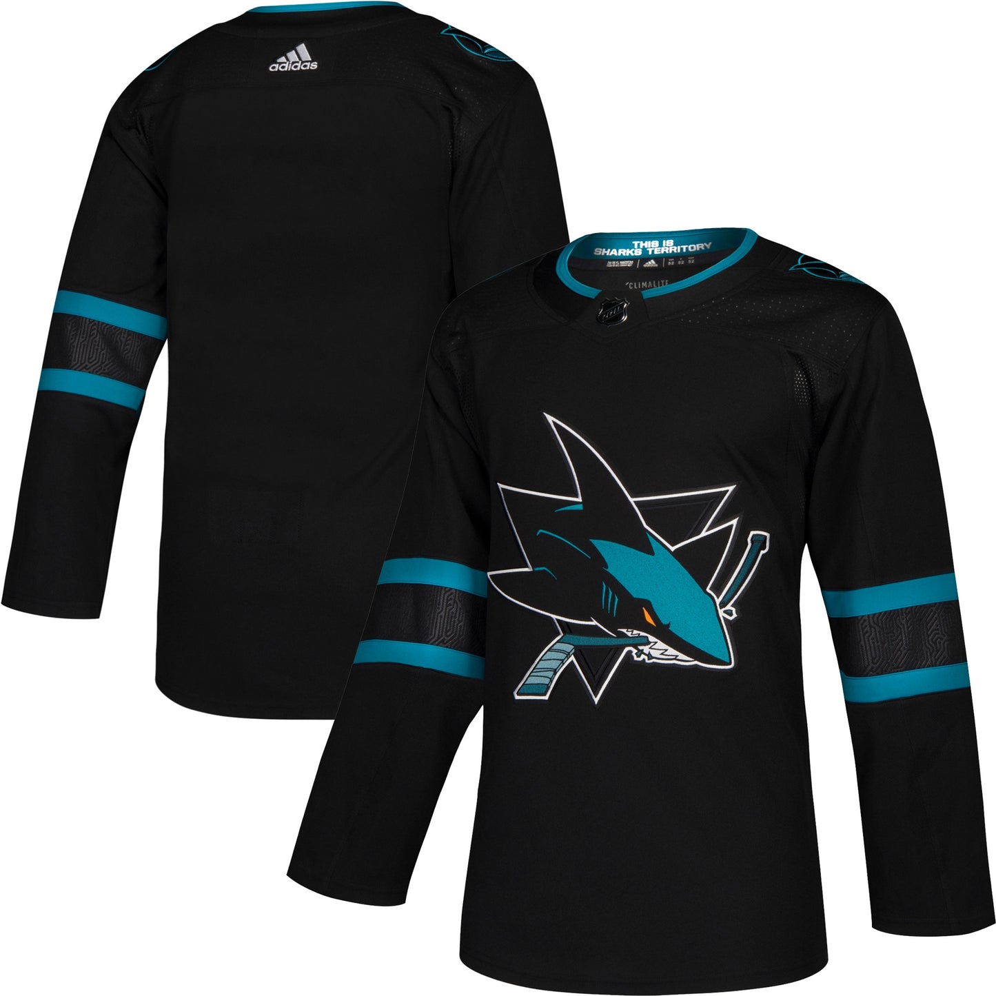 San Jose Sharks Alternate Authentic Jersey - Black