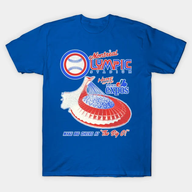 Defunct Montreal Expos Olympic Stadium T-Shirt