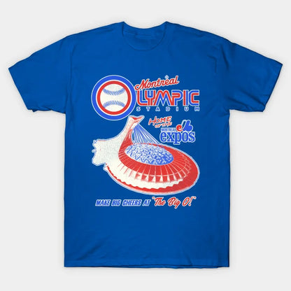 Defunct Montreal Expos Olympic Stadium T-Shirt