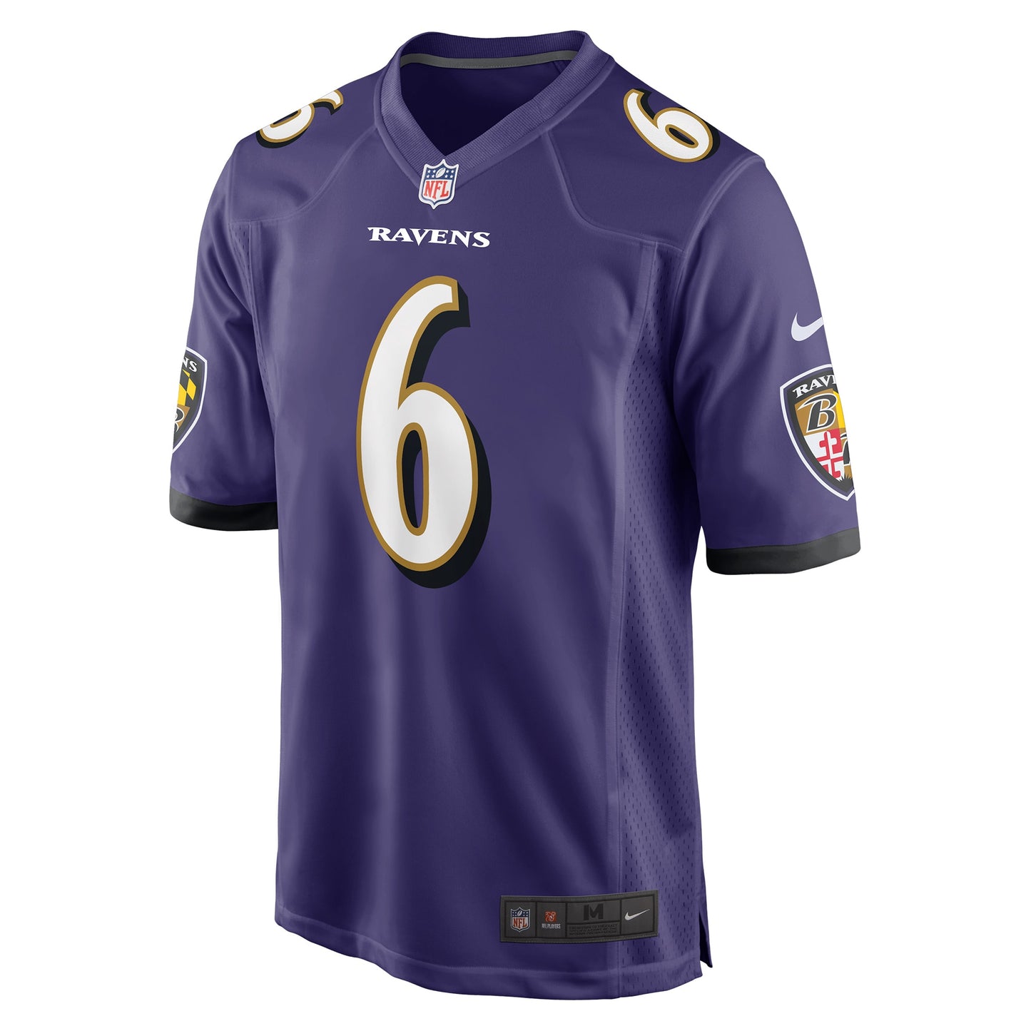 Patrick Queen Baltimore Ravens Game Player Jersey - Purple