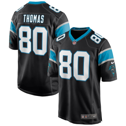 Ian Thomas Carolina Panthers Game Jersey - Black