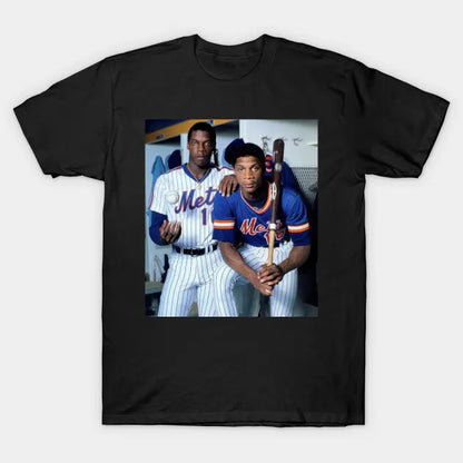 Darryl Strawberry And Dwight Gooden  In New York Mets, 1983 T-Shirt