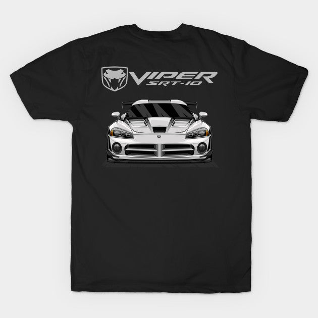 Dodge Viper Srt 10 (White) T-Shirt
