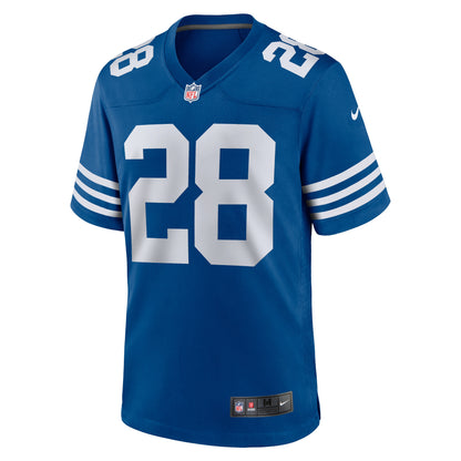 Men's Jonathan Taylor Royal Indianapolis Colts Alternate Game Jersey