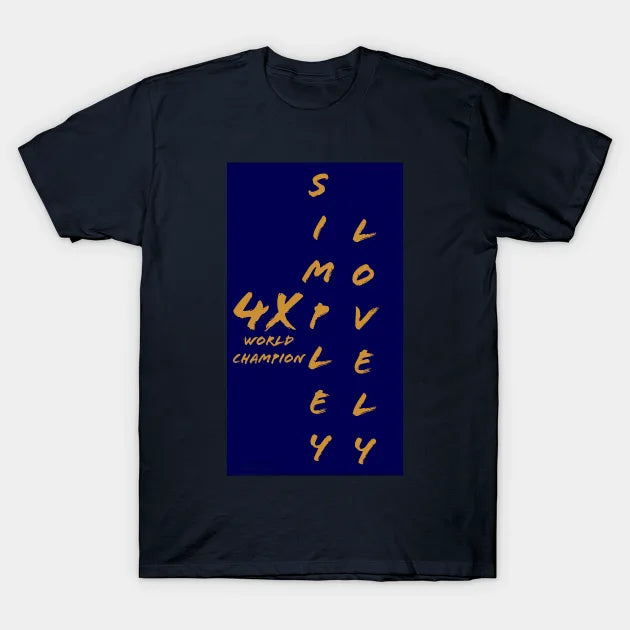 Verstappen 4Xworld Title Winner T-Shirt