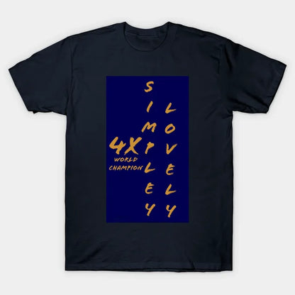 Verstappen 4Xworld Title Winner T-Shirt