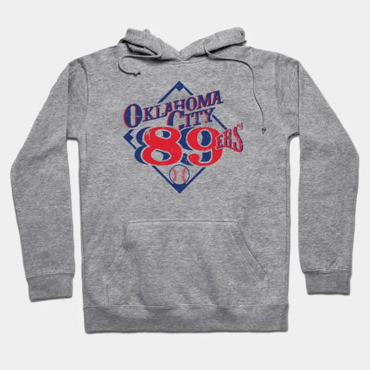 Oklahoma City 89Ers Defunct Vintage Baseball Hoodie