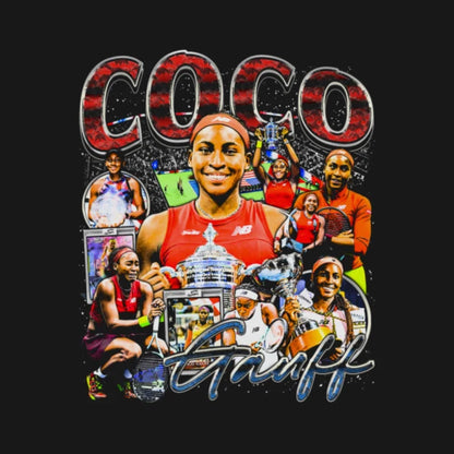 Coco Gauff Vintage Bootleg #St Studios Hoodie