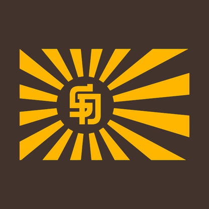 Padres Japanese War Flag T-Shirt